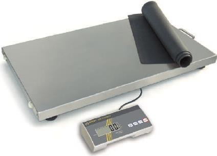 Kern EOS 300K100XL Paketwaage Wägebereich (max.) 300 kg Ablesbarkeit 100 g netzbetrieben, batteriebetrieben Silber (EOS 300K100XL)