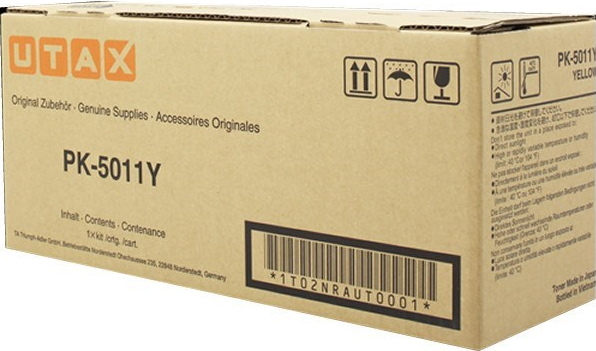 UTAX TONER KIT PK-5011Y YELLOW (PK-5011Y)(1T02NRAU