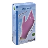 HANDSCHUHE NITRIL PINK XL 100S (27005)