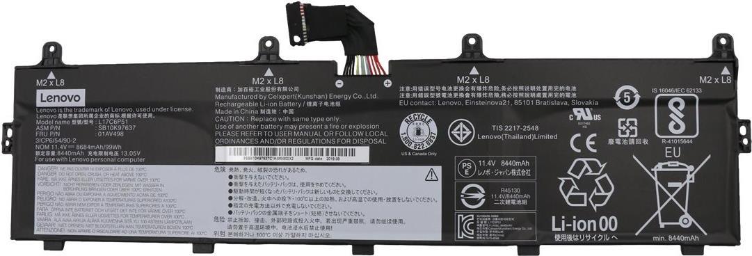 Battery 6c, 99Wh, LiIon, CXP - Warranty: 6M