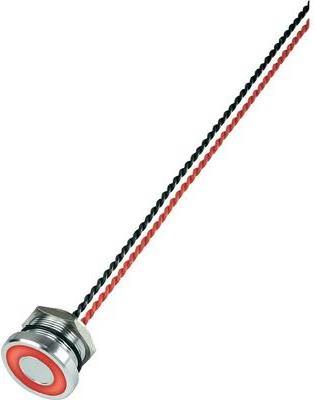 Conrad Piezotaster 24 V DC/AC 0.2 A 1 x Aus/(Ein) PS225P10Y01R24L IP68 tastend 1 St. (PS225P10Y01R24L)