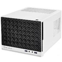 Silverstone SG13 Mini Tower Nero, Bianco (Silverstone Sugo SG13WB Mini-ITX Chassis - Black/White [SST-SG13WB])