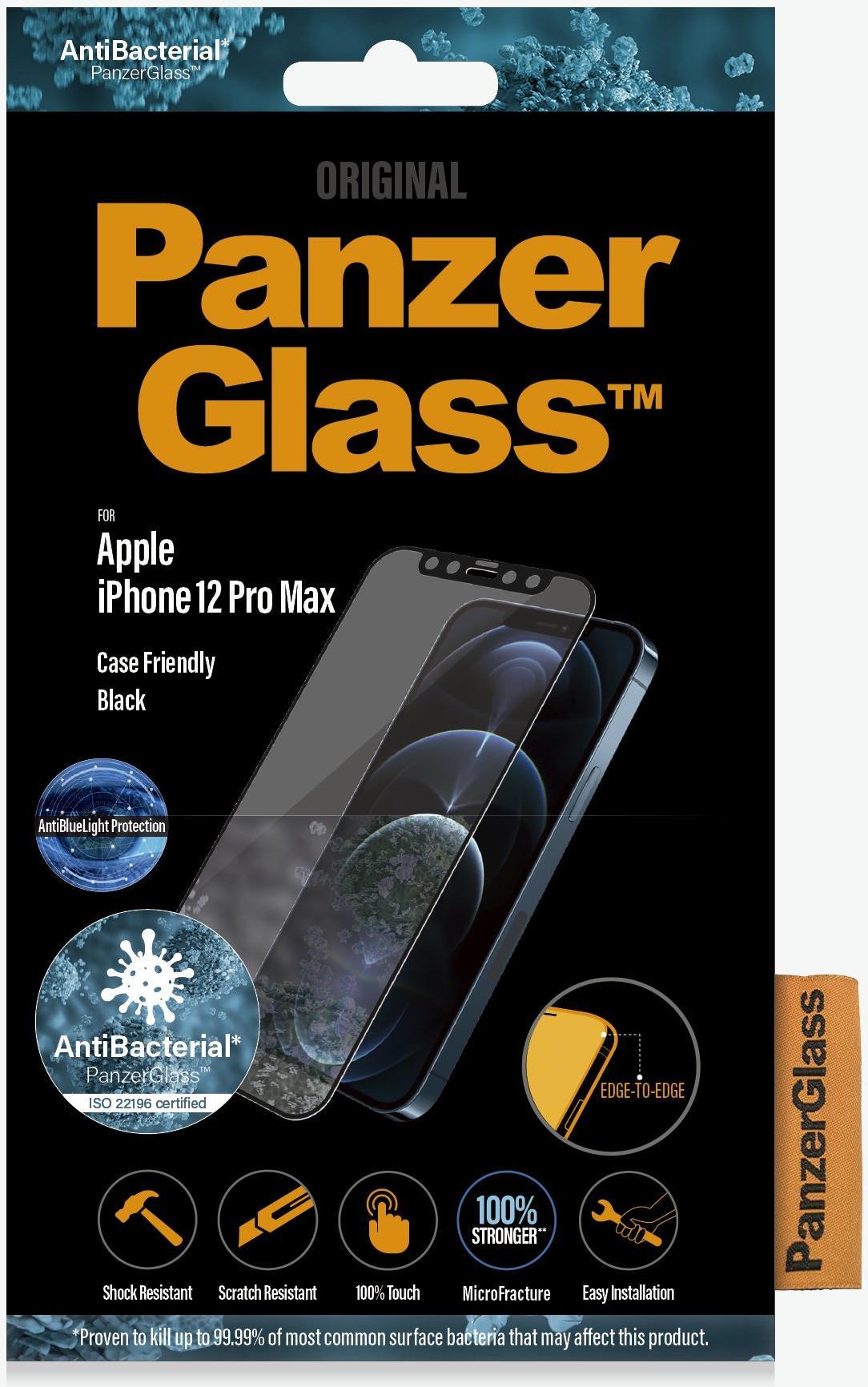 PanzerGlass 2724 protezione per lo schermo e il retro dei telefoni cellulari Pellicola proteggischermo trasparente Apple 1 pz