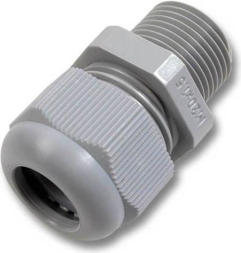 EFB-Elektronik GmbH Kabelverschraubung PG-13,5 sw, Kunsstoff ohne Gegenmutter, Kabelverschraubung für PG16 Öffnungen inklusive Gegenmutter (53011.1)
