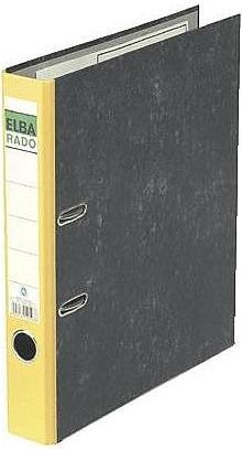 ELBA Ordner ELBArado 100022595 DIN A4 50mm Pappe gelb (100022595)