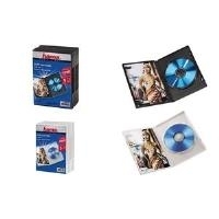 Hama 00011495 custodia CD/DVD Nero (Hama DVD/Blu-Ray Jewel Cases x30, Black)