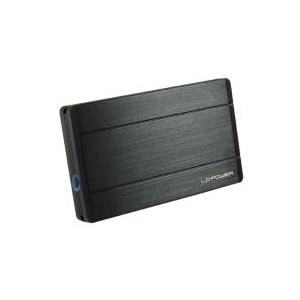 LC Power LC-25U3-Diadem - Speichergehäuse - 6,4 cm (2.5) - SATA 6Gb/s - 600MBps - SuperSpeed USB3.0 - Schwarz (LC-25U3-DIADEM)
