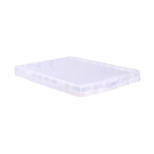 Really Useful Box Ersatzdeckel für Aufbewahrungsbox 19 L transparent klar, aus recycelbarem PP - 1 Stück (lids 19L)