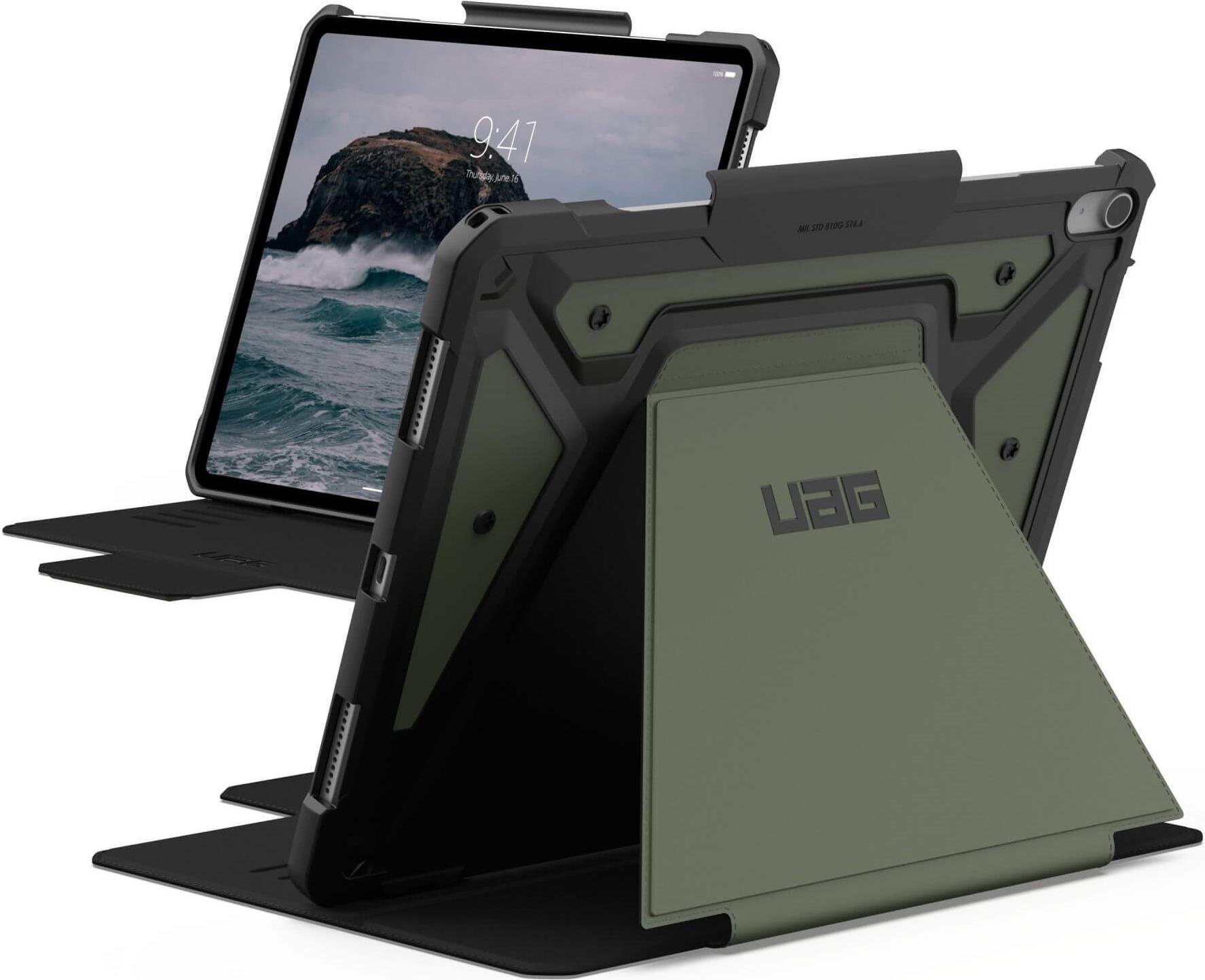 Urban Armor Gear Metropolis SE 124472117272 custodia per tablet 33 cm [13] Custodia a libro Oliva (UAG - Flip cover for tablet