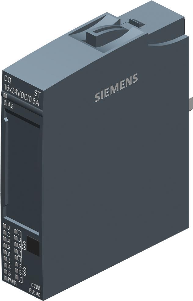 Siemens 6ES7132-6BH01-0BA0 adattatore e invertitore Interno Multicolore (Digital output module)