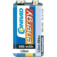 Conrad 251292 - 500 mAh - Lithium-Ion - 7,4 V - 2,55 cm - 1,6 cm - 4,85 cm (251292)