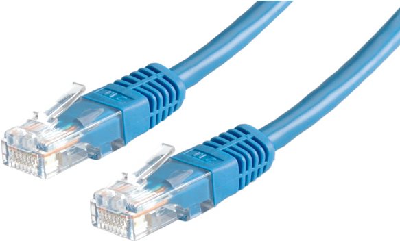 ROLINE 21.15.0544 cavo di rete Blu 2 m Cat5e U/UTP UTP (Roline CAT5e UTP CU Ethernet Cable Blue 2m)