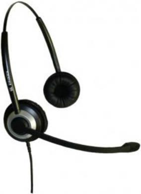Imtradex Telefon-Headset QD (Quick Disconnect), USB schnurgebunden On Ear Schwarz (BasicLine TB, binaural DEX-QD)