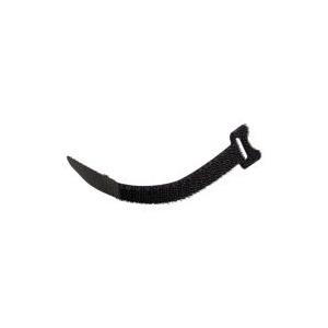 C2G Hook-and-Loop - Kabelverbindung - 15 cm - Schwarz (Packung mit 12)