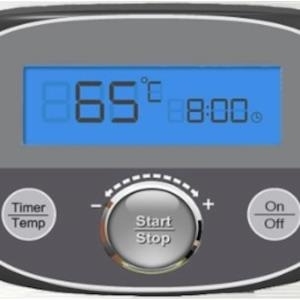 Emerio SC-110841 1Korb/Körbe Freistehend 520W Schwarz - Edelstahl Dampfgarer (SC-110841)