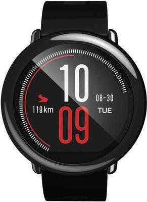 Xiaomi Amazfit PACE - 46 mm - schwarz - intelligente Uhr mit Band - Silikon - Anzeige 3,4 cm (1,34) - 4GB - Bluetooth - 53,7 g (Amazfit Pace Edition)