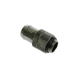 Bitspower Fitting 1/4  auf ID 13mm - drehbar, shiny black (BP-BSRI)