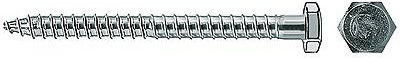 Fischer 80418 Sicherheitsschrauben 10 mm 235 mm Außensechskant Stahl galvanisch verzinkt 50 St. (80418)