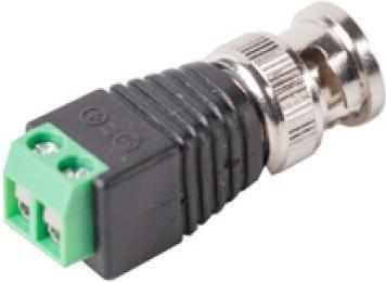 Wantec 5614 cable gender changer BNC Terminale Nero (Adapter Wantec 2wIP Schraubanschlu z)