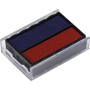 trodat Ersatzstempelkissen 6-4850-2, blau-rot, Blisterkarte für Stempel 4850-4850L (51 4850321)
