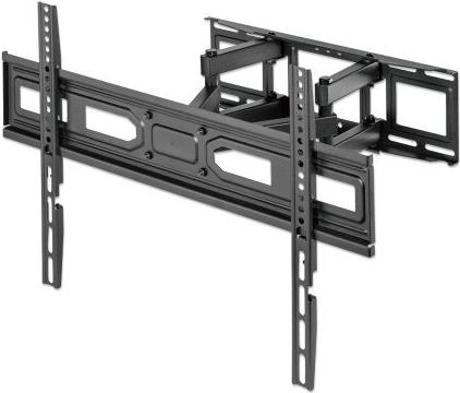 Manhattan 462440 Supporto TV a parete 2,03 m [80] Nero (TV/MONITOR WALL MOUNT - FULL-MOTION 65IN VESA TO 600X400)