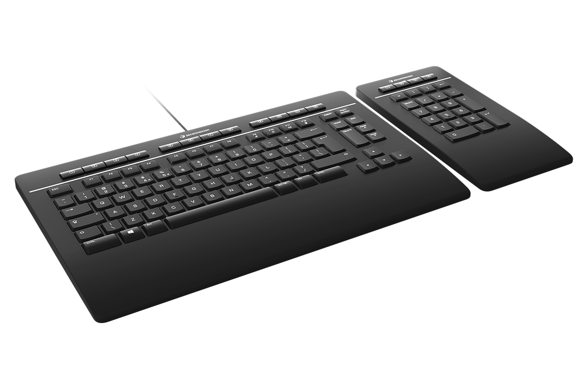 3Dconnexion Keyboard Pro with Numpad, UK [QWERTY] - Versione UK