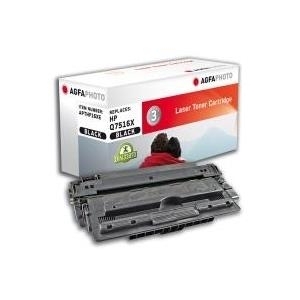 AgfaPhoto - Schwarz - Tonerpatrone (entspricht: HP 16A) - für HP LaserJet 5200, 5200dtn, 5200L, 5200Lx, 5200n, 5200tn (Q7515X, 16A, APTHP16XE)