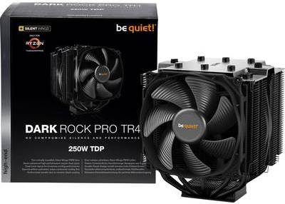 be quiet! Dark Rock PRO TR4 - Prozessorkühler - (für: TR4) - Aluminium - 135 mm/120 mm - Schwarz (BK023) (B-Ware)