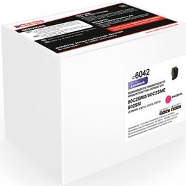 toner edding EDD-6042 magenta compatibile con LEXMARK 80C2SM0