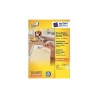 Avery L4743REV-100 - Weiß - Abgerundetes Rechteck - 99.1 x 42.3 mm - A4 - Universal - Papier (L4743REV-100)