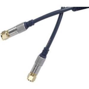 Shiverpeaks - SAT-Anschlußkabel - F (M) - F (M) - 1,5m - blau (80092-SPP)