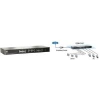 LevelOne GSW-2457 - Switch - 24 x 10/100/1000 - Desktop (524728)