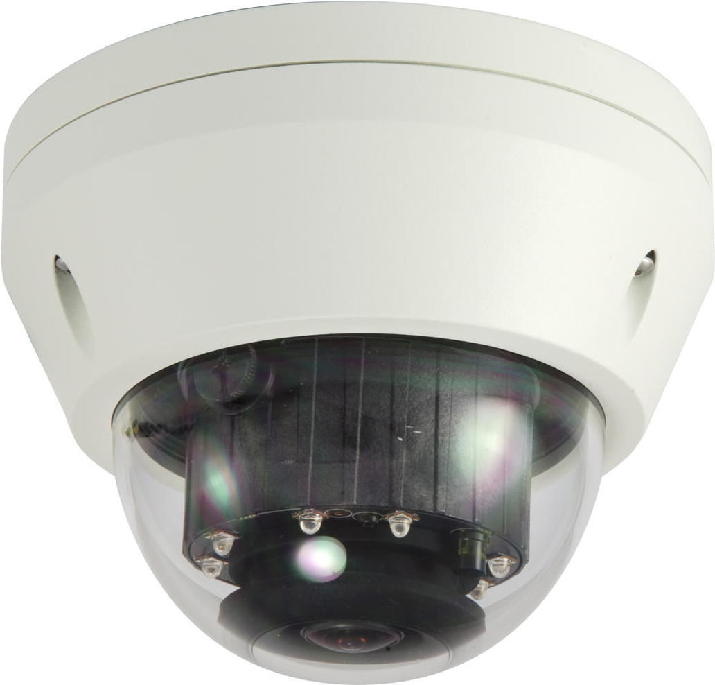 LevelOne FCS-3306 - Netzwerk-Überwachungskamera - Kuppel - Außenbereich - Vandalismussicher / Wetterbeständig - Farbe (Tag&Nacht) - 3 MP - 2048 x 1536 - LAN 10/100 - MJPEG, H.264, RAW, H.265 - Gleichstrom 12 V / PoE (FCS-3306)