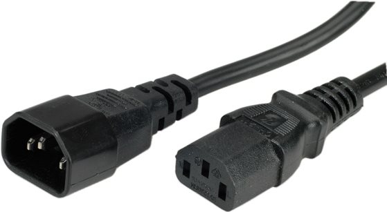 IEC320 POWER EXTENSION CABLE 1M