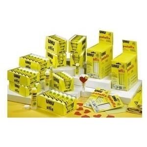 UHU Schulmodul Klebestift stic + Klebepads patafix Inhalt: 192 x Klebestift stic 8,2 g (60) + 48 GRATIS, - 1 Stück (42782)