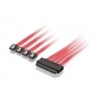 Equip - Netzteil - interne Stromversorgung, 4-polig - 15 PIN SATA Power (M) - 20 cm (112052)