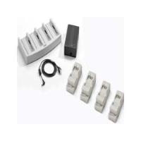 Zebra 4-Slot - Kit - Batterieladegerät - mit 4x Battery Charger Adapter (21-32665-45AR) - für P/N: BTRY-MC31KAB02, BTRY-MC31KAB02-50, BTRY-MC3XKAB0E-10, BTRY-MC3XKAB0E-50 (UBC2000-45AR)