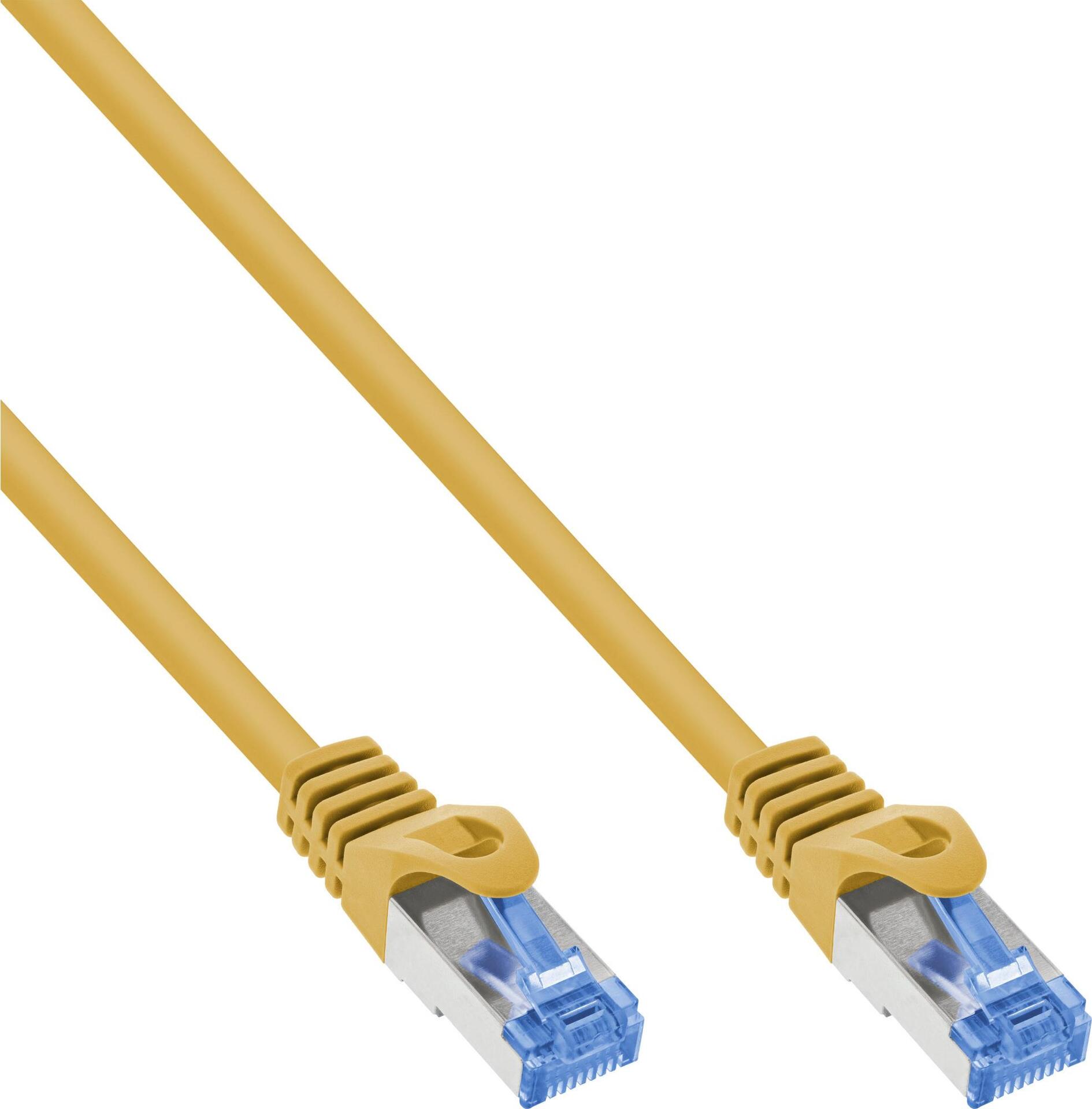 InLine 72614Y cavo di rete Giallo 15 m Cat6a S/FTP (S-STP)