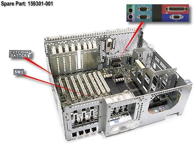 HP 159301-001 Server-/Workstation-Motherboard (159301-001)