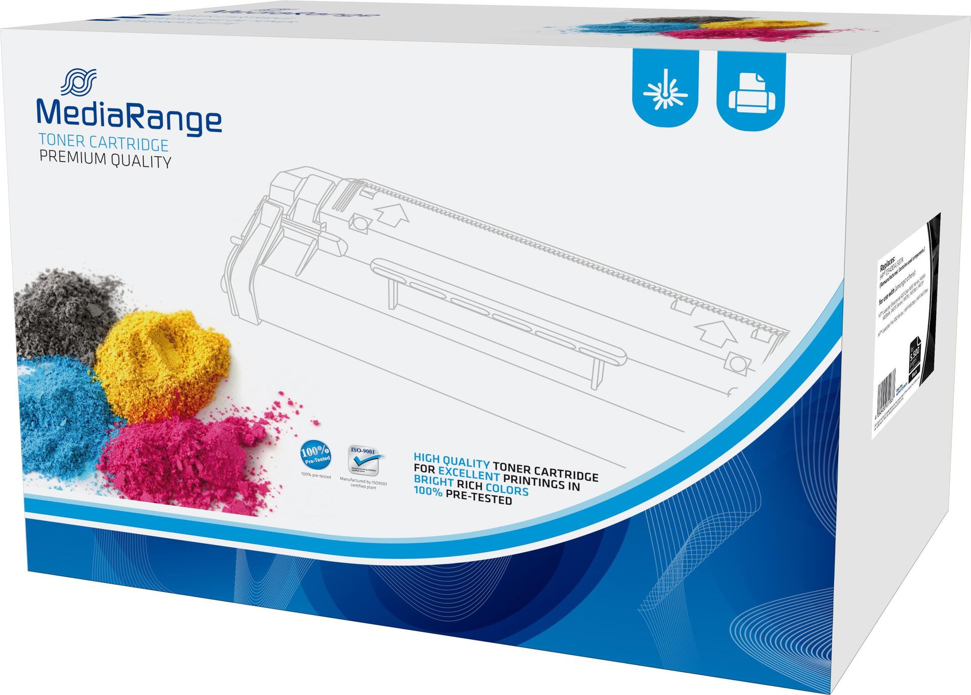 MediaRange MRHPTCE400A Tonerkartusche Schwarz - Cyan - Magenta - Gelb 1 Stück(e) (MRHPTCE400A)