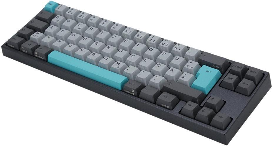 Ducky Miya Pro Moonlight TKL Tastiera da gioco per PC/Mac MX Marrone LED bianco - Grigio scuro (MY69CN2W/LLPN2B1)