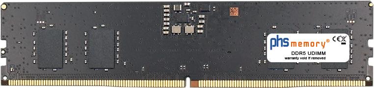 Memoria PHS Memoria RAM da 8 GB compatibile con Medion ERAZER Engineer X30 (MD34820) DDR5 UDIMM 5600 MHz PC5-44800-U (SP527184)