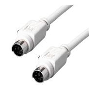 Equip - Tastatur- / Maus-Kabel - PS/2, 6-polig (M) - PS/2, 6-polig (M) - 1,8m - weiß (118051)