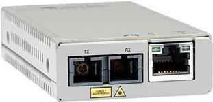 Allied Telesis AT MMC200LX/SC - Medienkonverter - 100Mb LAN - 10Base-T, 100Base-TX, 100Base-LX, 100Base-SC - RJ-45 / LX/SC Single-Mode - bis zu 15 km - 1310 nm - TAA-konform