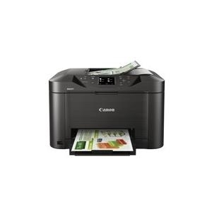 Canon MAXIFY MB5155 - Multifunktionsdrucker - Farbe - Tintenstrahl - A4 (210 x 297 mm), Legal (216 x 356 mm) (Original) - A4/Legal (Medien) - bis zu 21 Seiten/Min. (Kopieren) - bis zu 23 ipm (Drucken) - 250 Blatt - 33.6 Kbps - USB 2.0, LAN, Wi-Fi(n),