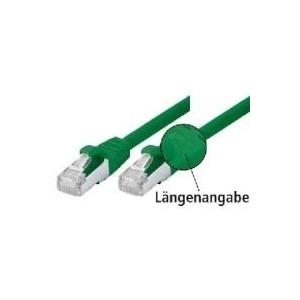 Tecline SF/UTP Cat5e - 0.25m - RJ-45 - RJ-45 - Maschio/Maschio - Cat5e - SF/UTP (S-FTP) - Verde (708003G)