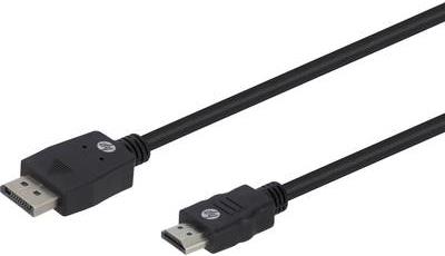 HP - Videokabel - DisplayPort / HDMI - DisplayPort (M) bis HDMI (M) - 1,0m - 1080p-Unterstützung (38755)