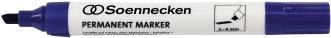 Soennecken Permanentmarker 3109 1-4mm Keilspitze blau (3109)