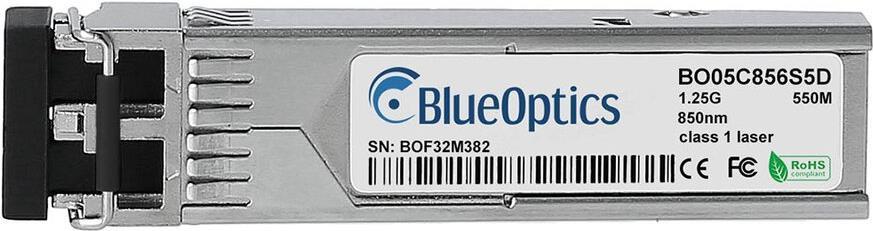 Ricetrasmettitore SFP Dell Cisco AA075996 BlueOptics BO05C856S5D SFP LC-Duplex 1000BASE-SX fibra multimodale 850nm 550M DDM 0C/