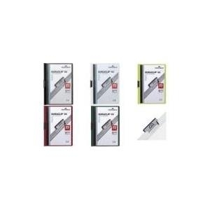 DURABLE Klemmhefter DURACLIP ORIGINAL 60, DIN A4, blau transparenter Vorderdeckel, mit Metallklemme (2209-06)